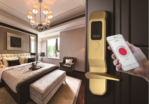 Bluetooth Hotel Lock with mobile app