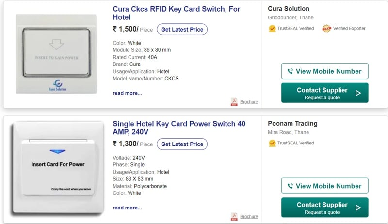 Hotel Card Key Switch Price Analysis and How To Buy 3