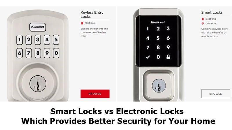 Smart Locks vs Electronic Locks: Which Provides Better Security for Your Home? 3
