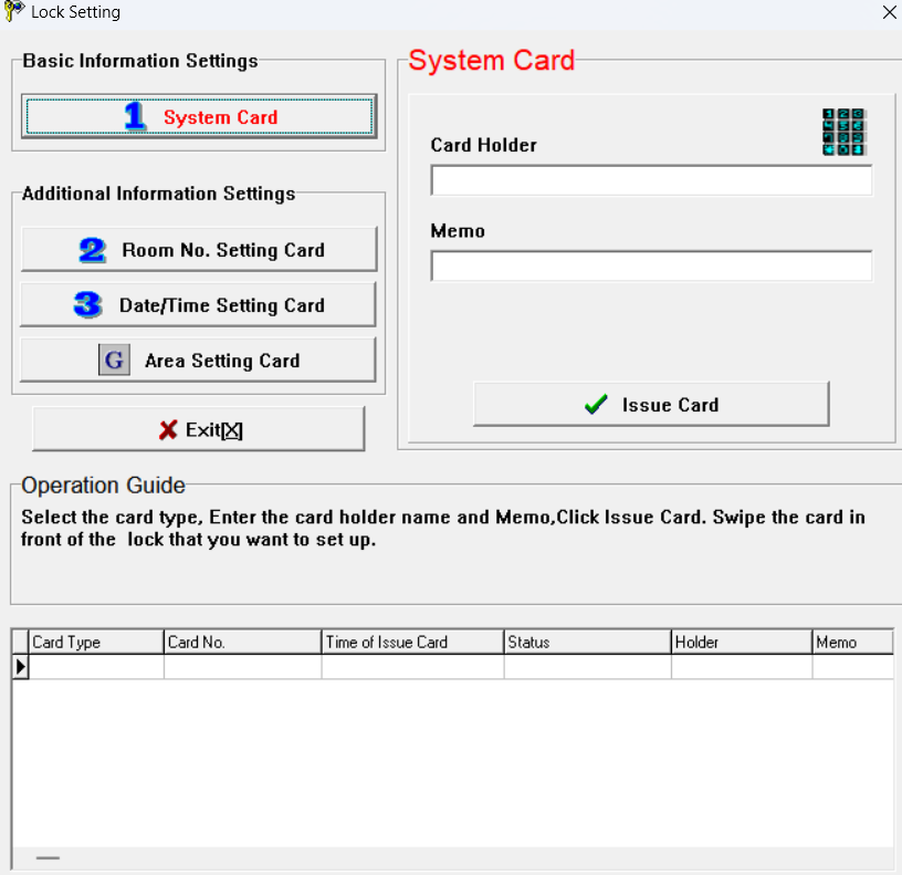 Pro USB Hotel Card System Setup and Configure Guide 12